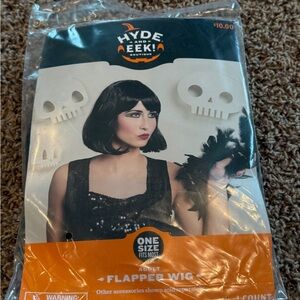Hyde & Eek! Black Flapper Wig